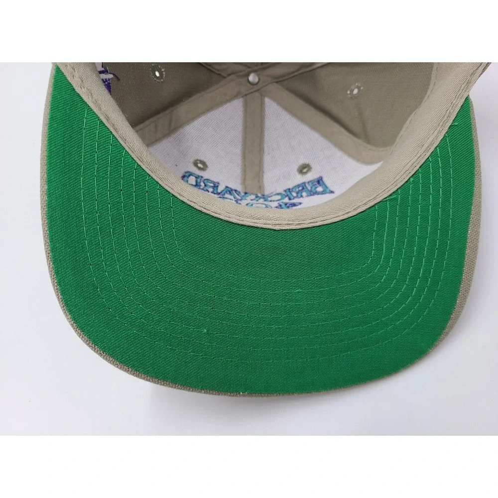 Vintage 1995 Brickyard‎ 400 Logo Athletic Snapback (Fits Small) Hat Cap NASCAR